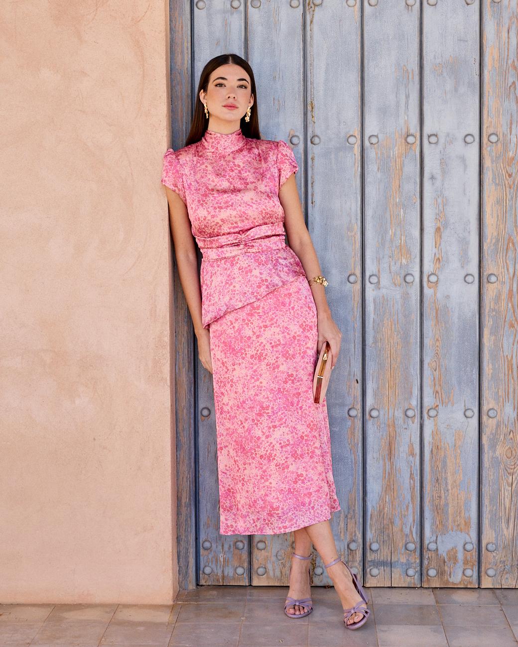 Fiorella Print Dress