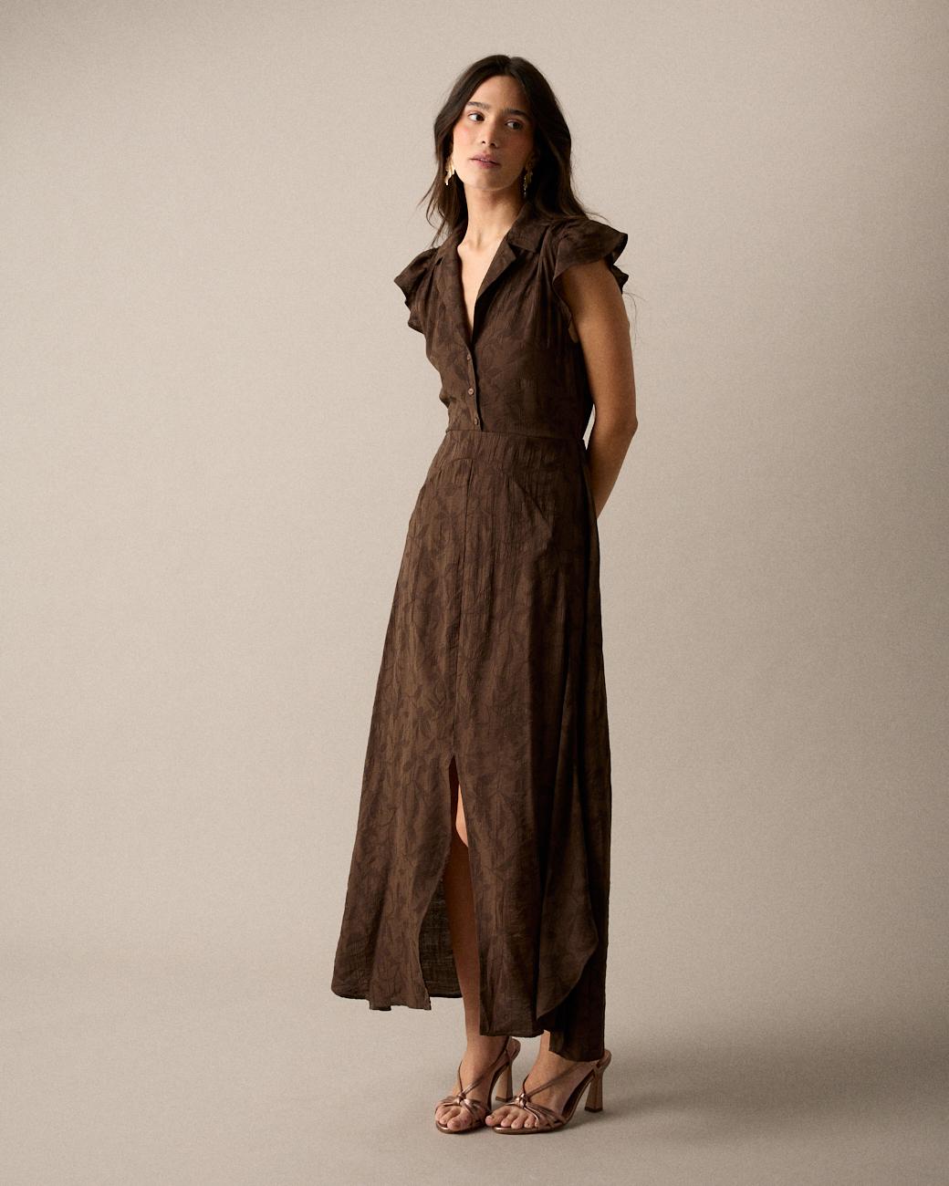 Eire Brown Dress