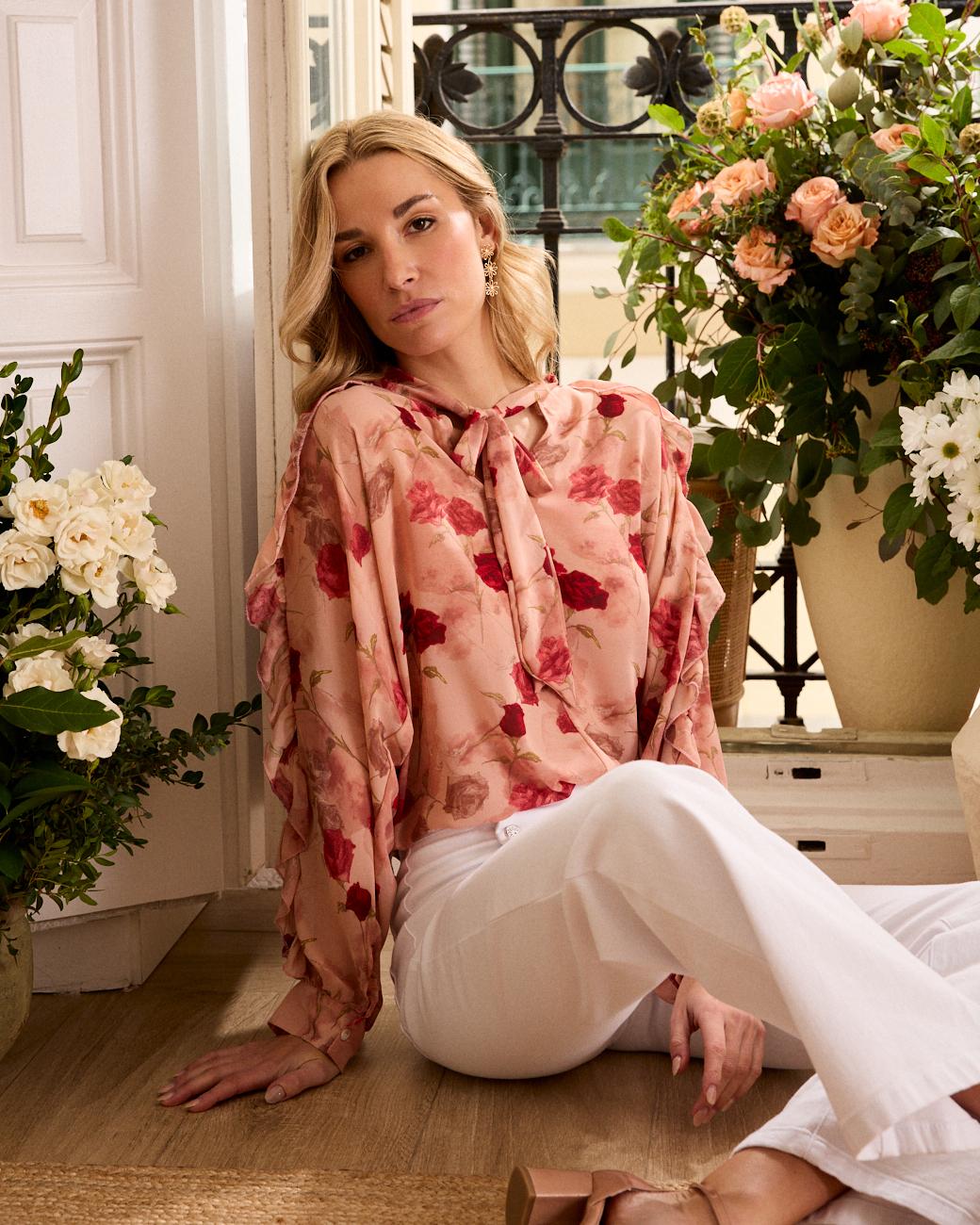 Sabrina Knot Blouse