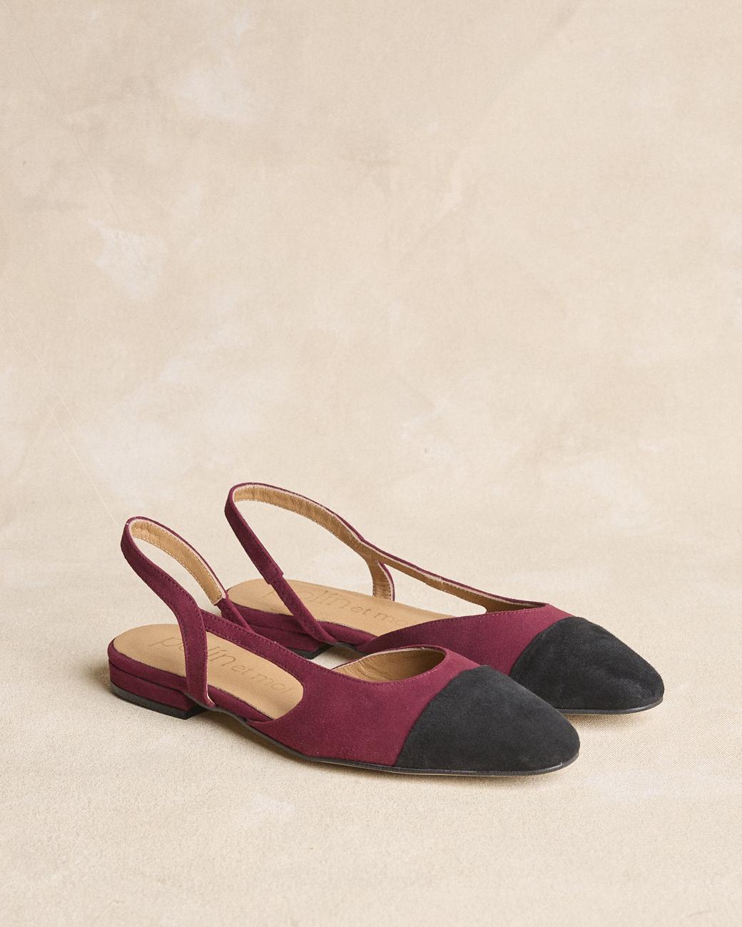 Elbia Backless Ballet Flats