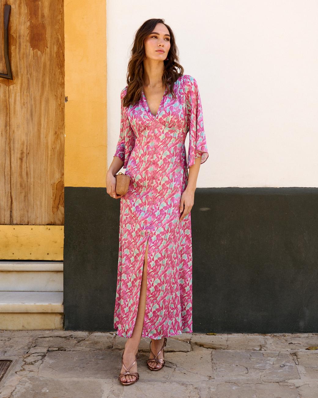 Violeta Print Dress