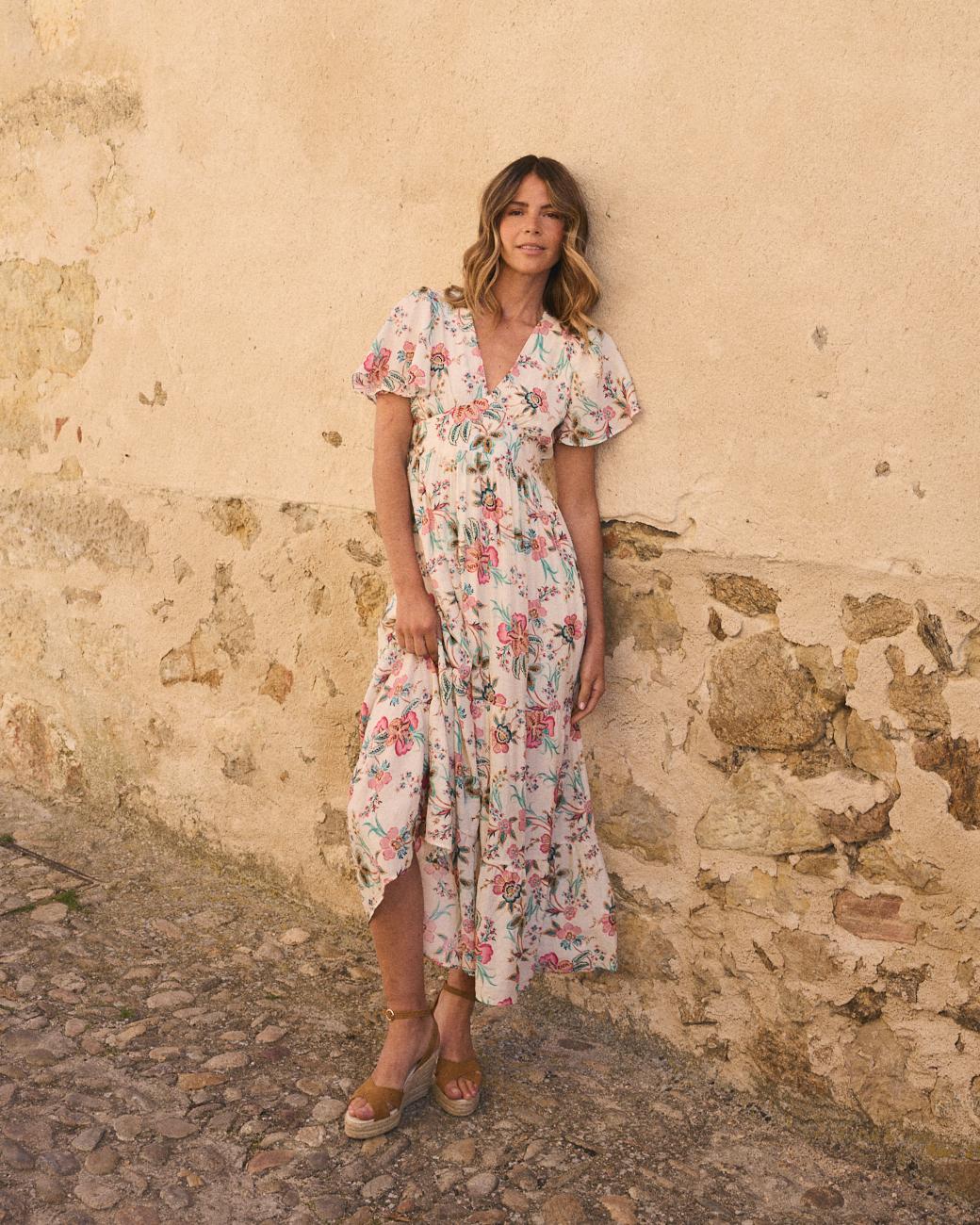 Galene Midi Dress