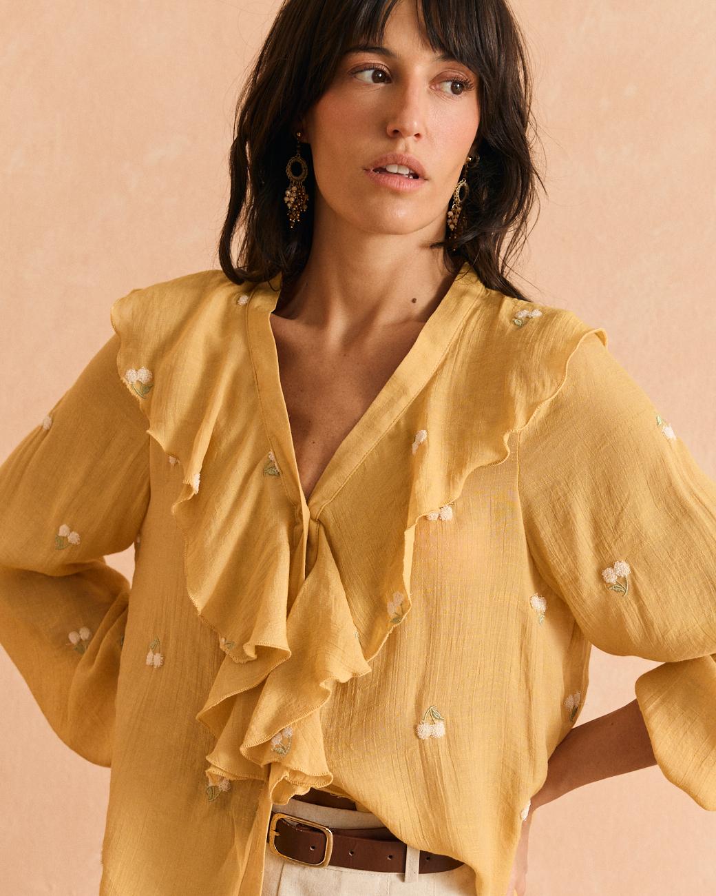 Mayca Ruffle Shirt