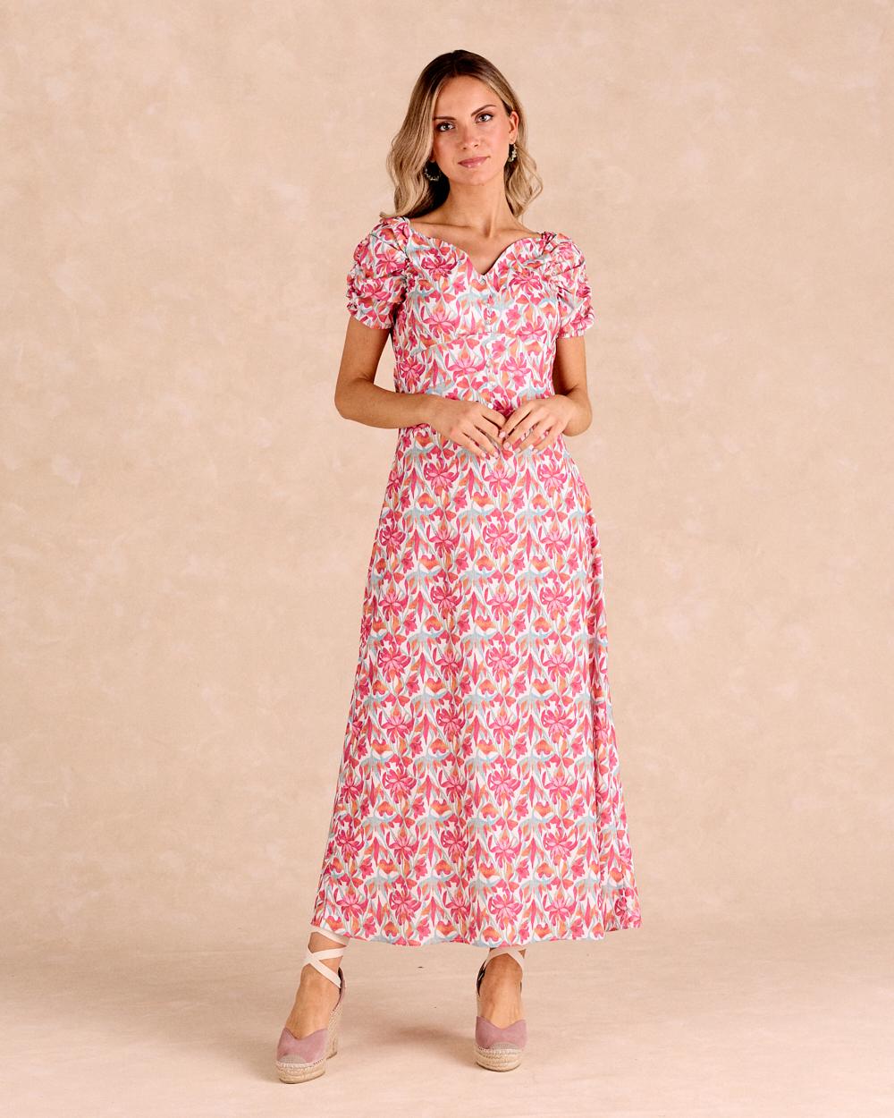 Ariadne Long Geometric Dress