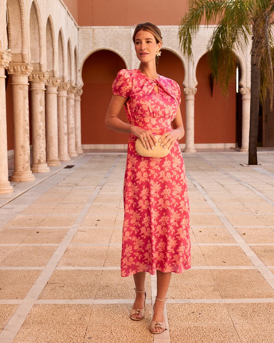 Mariela Print Dress