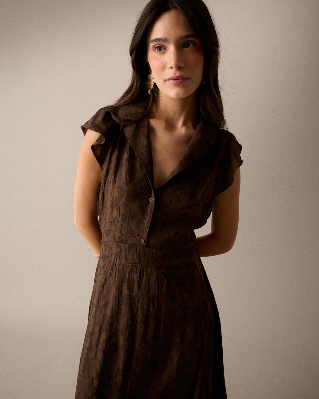 Eire Brown Dress