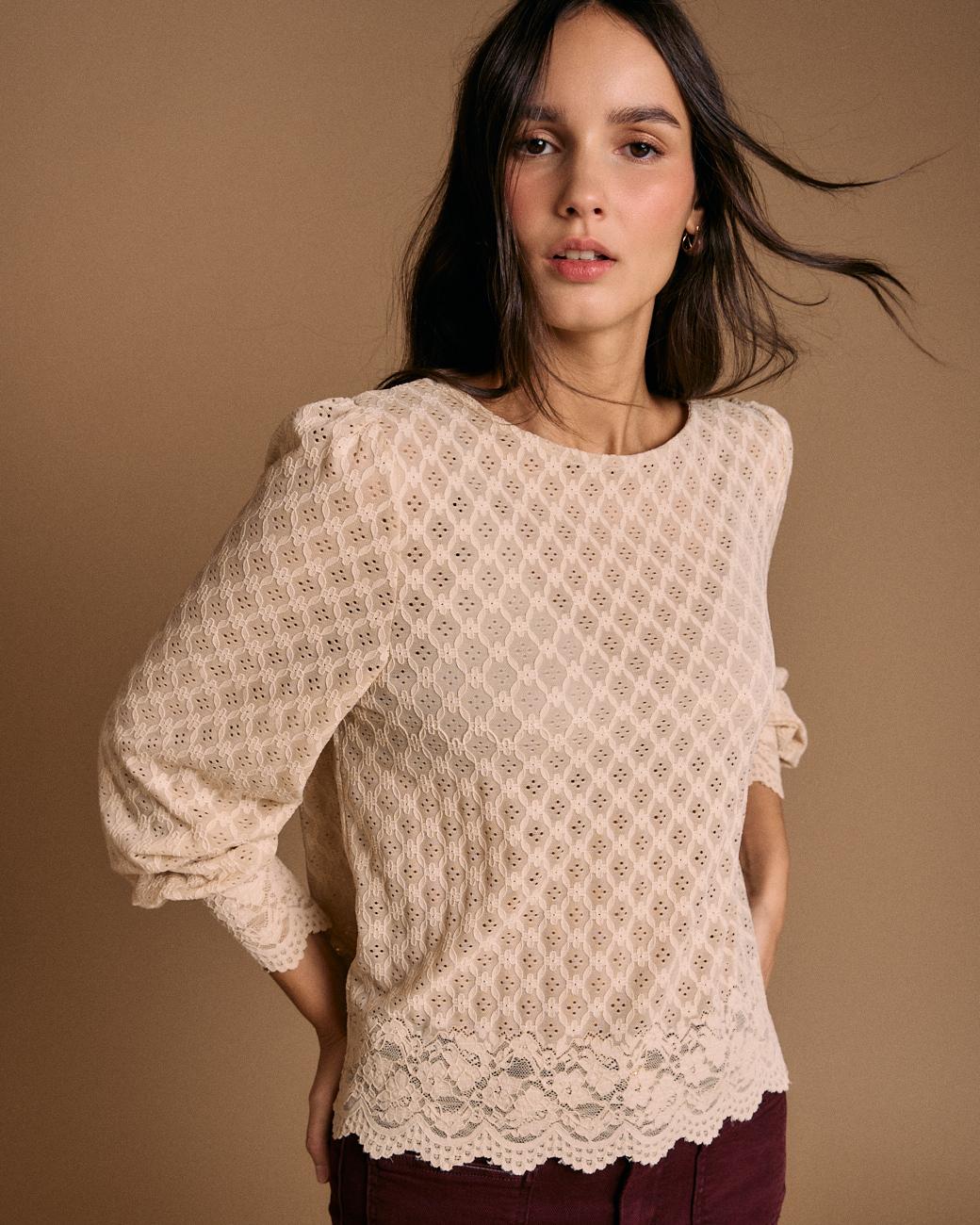 Camelia Detail Blouse