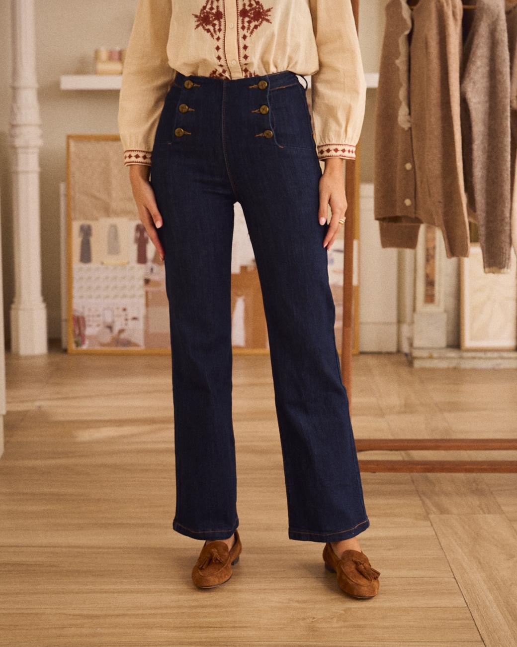 Lucy Button Jeans