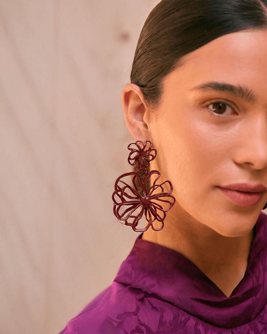 Celine Flower Earrings