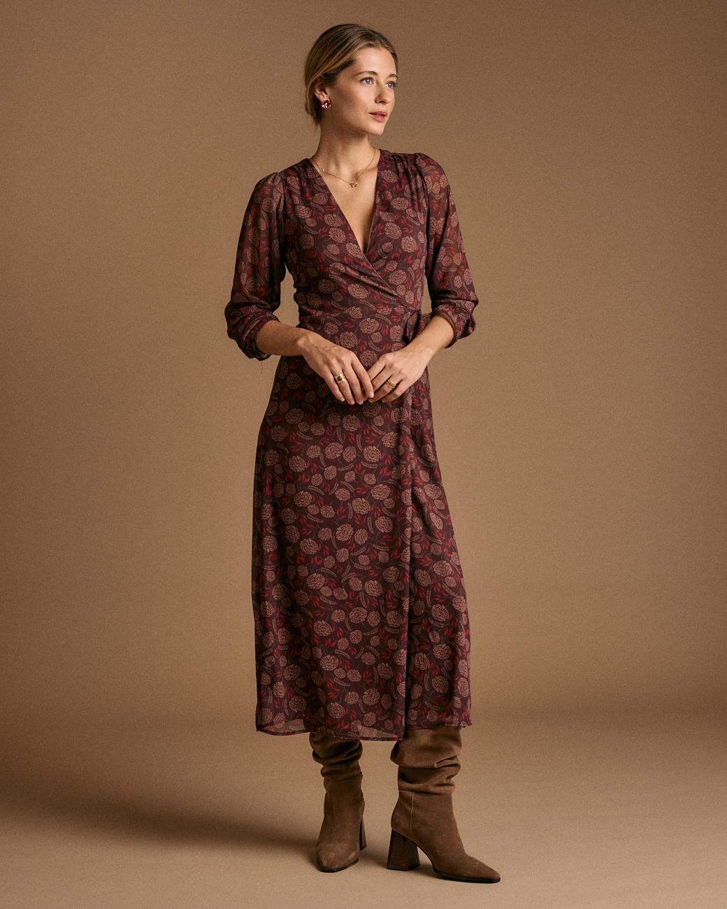 Renata Print Dress