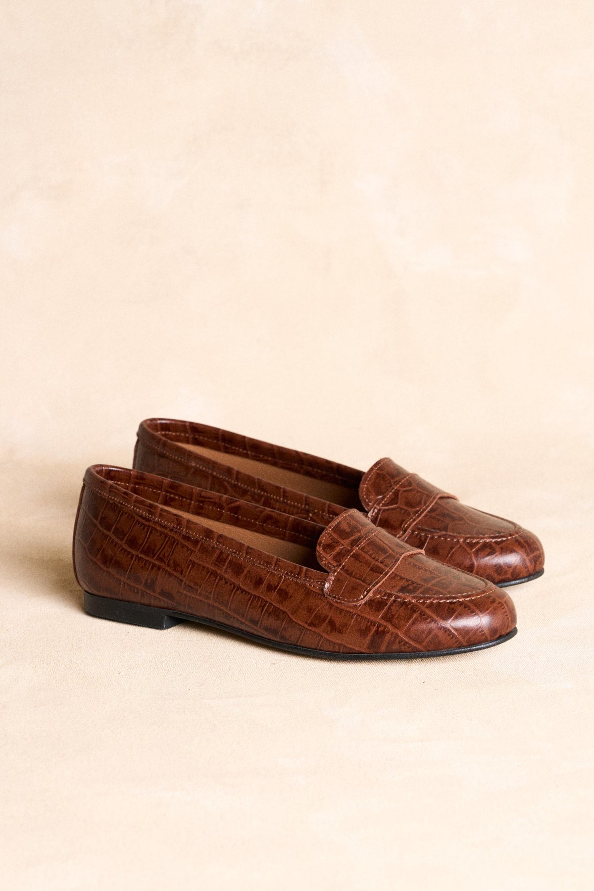 Alina Leather Loafers