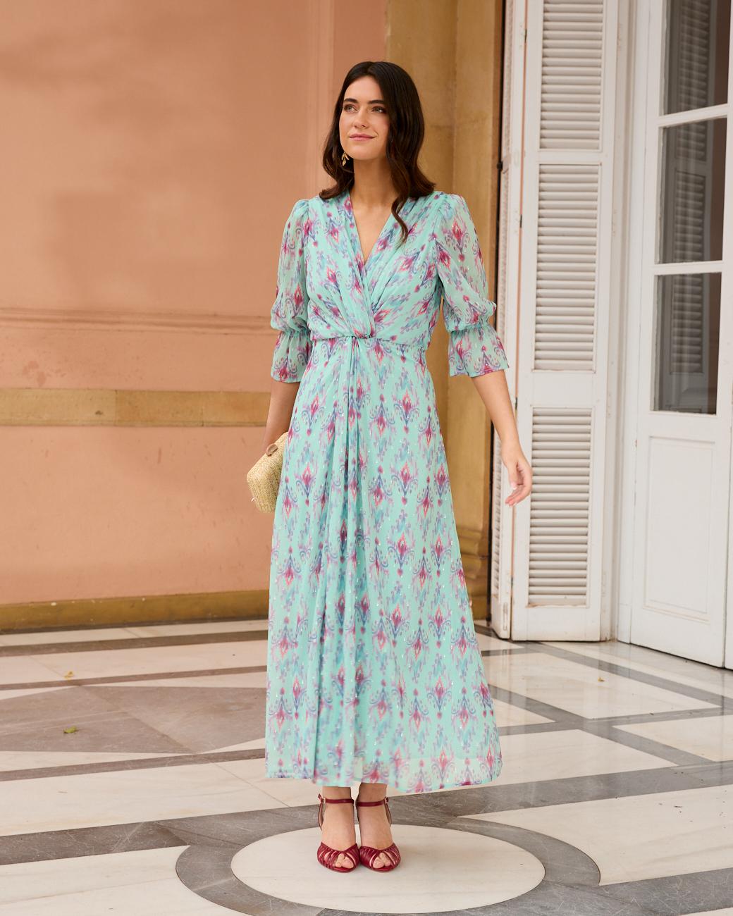 Jimena Print Dress
