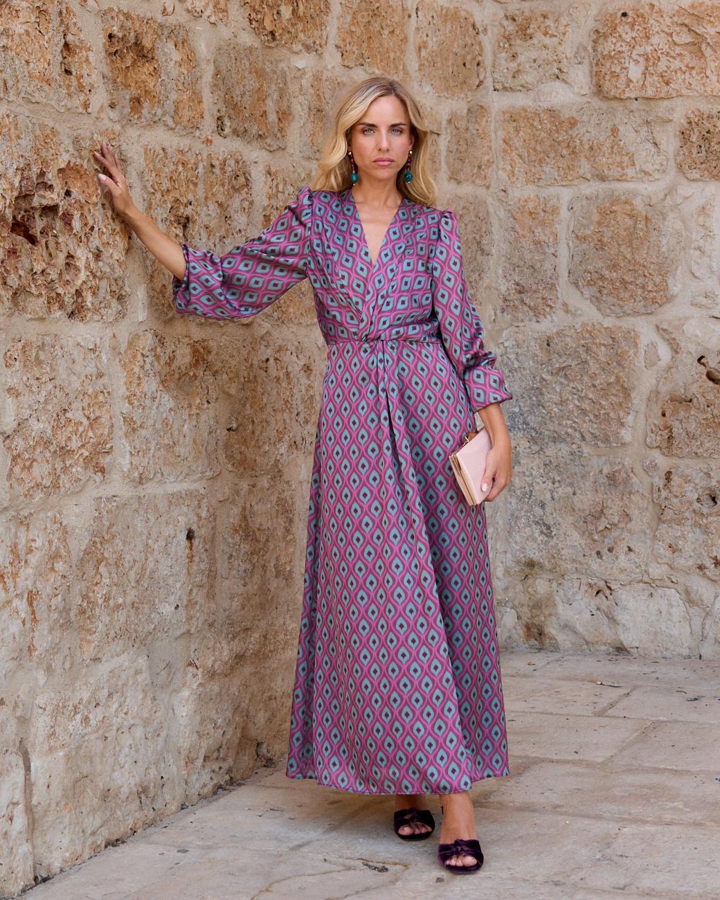 Nuni Print Dress
