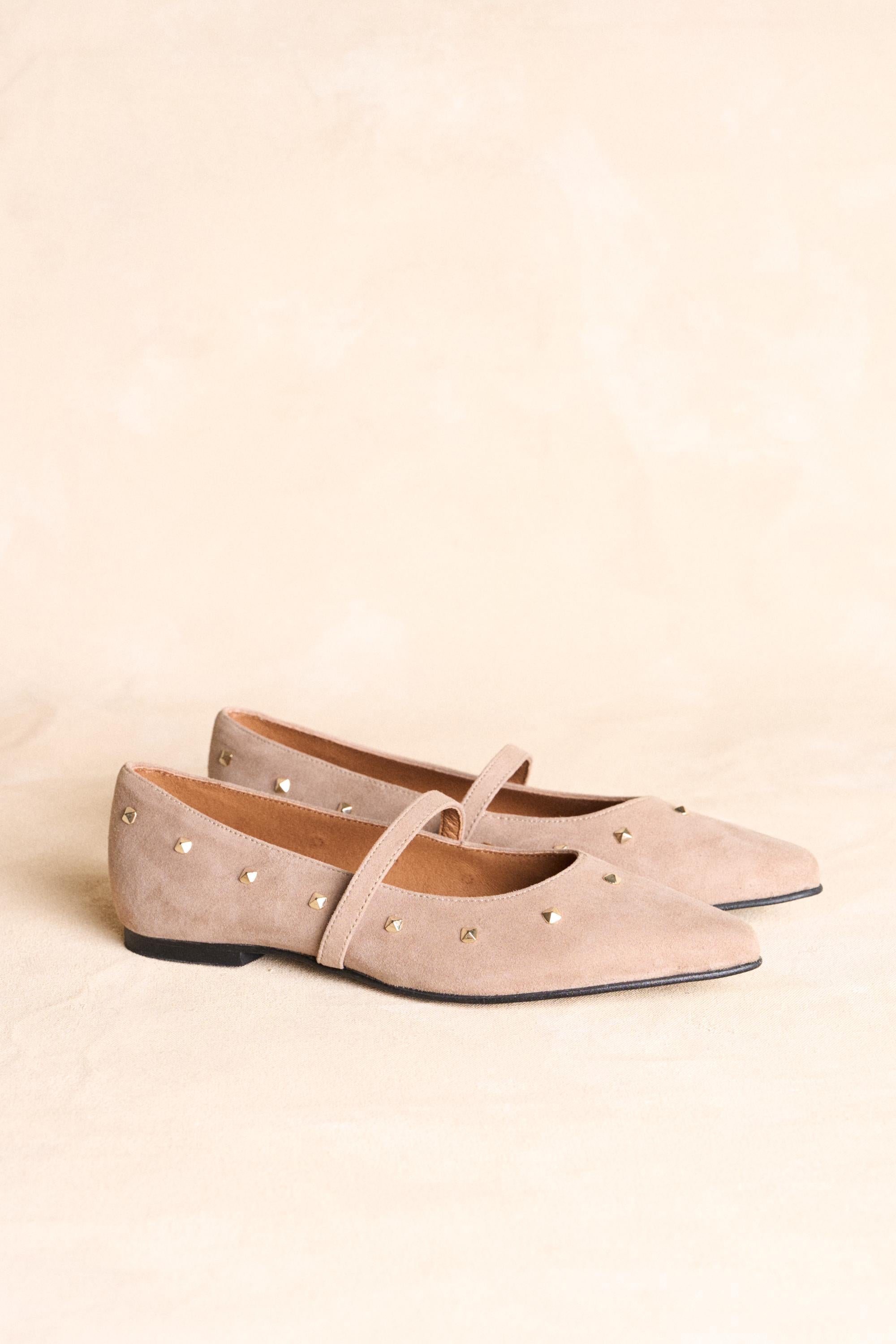 Oriane Stone Ballet Flats