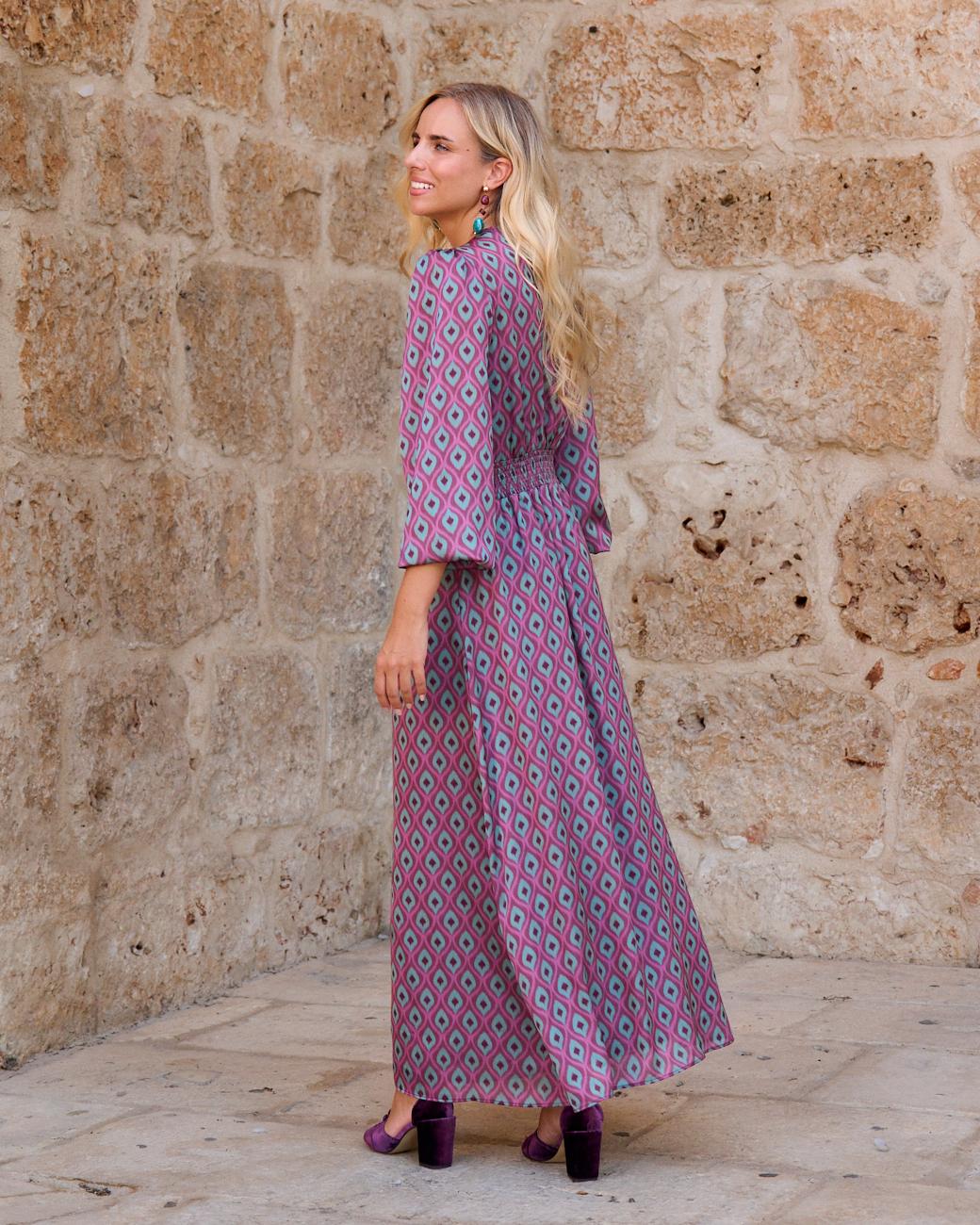 Nuni Print Dress