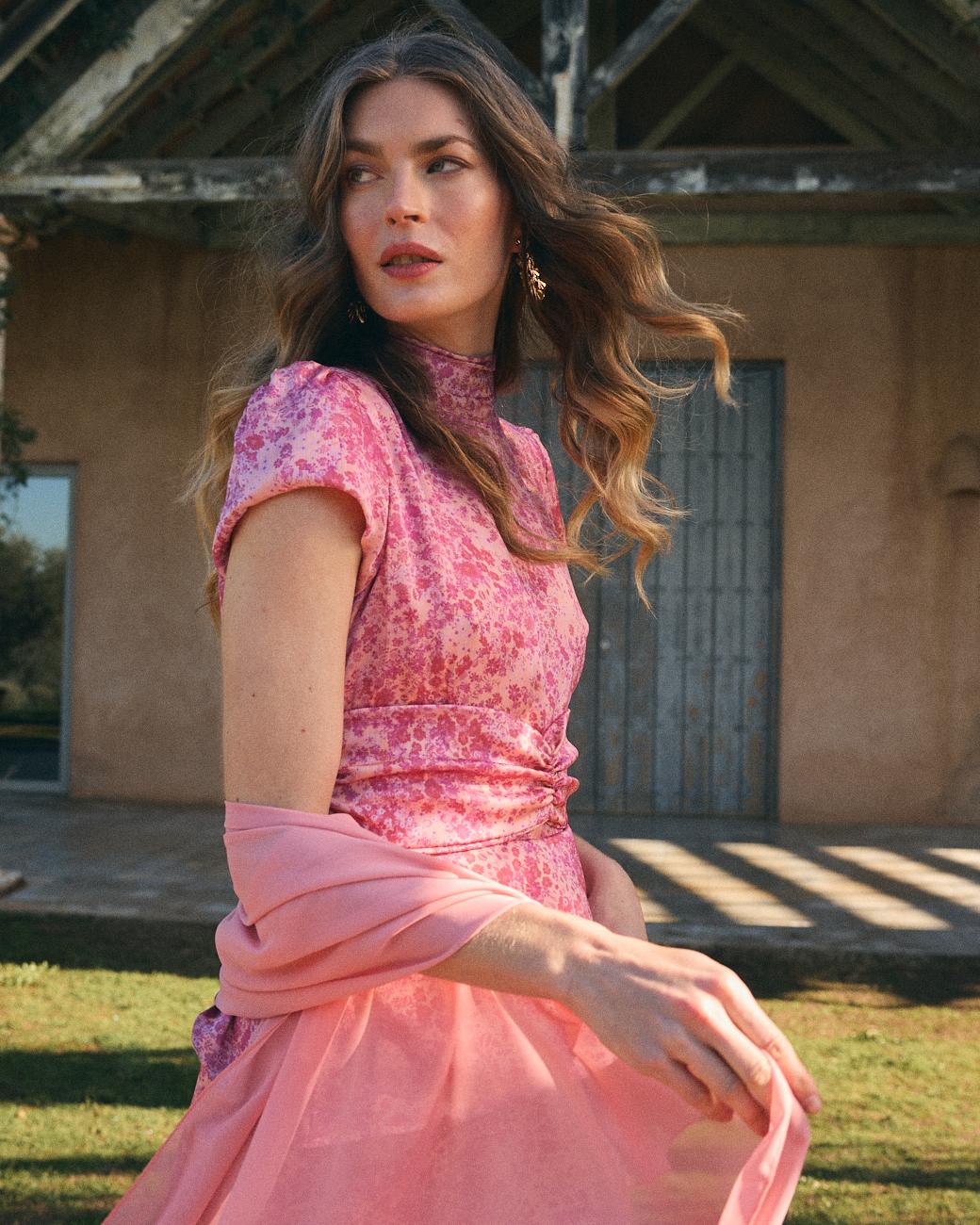 Fiorella Print Dress