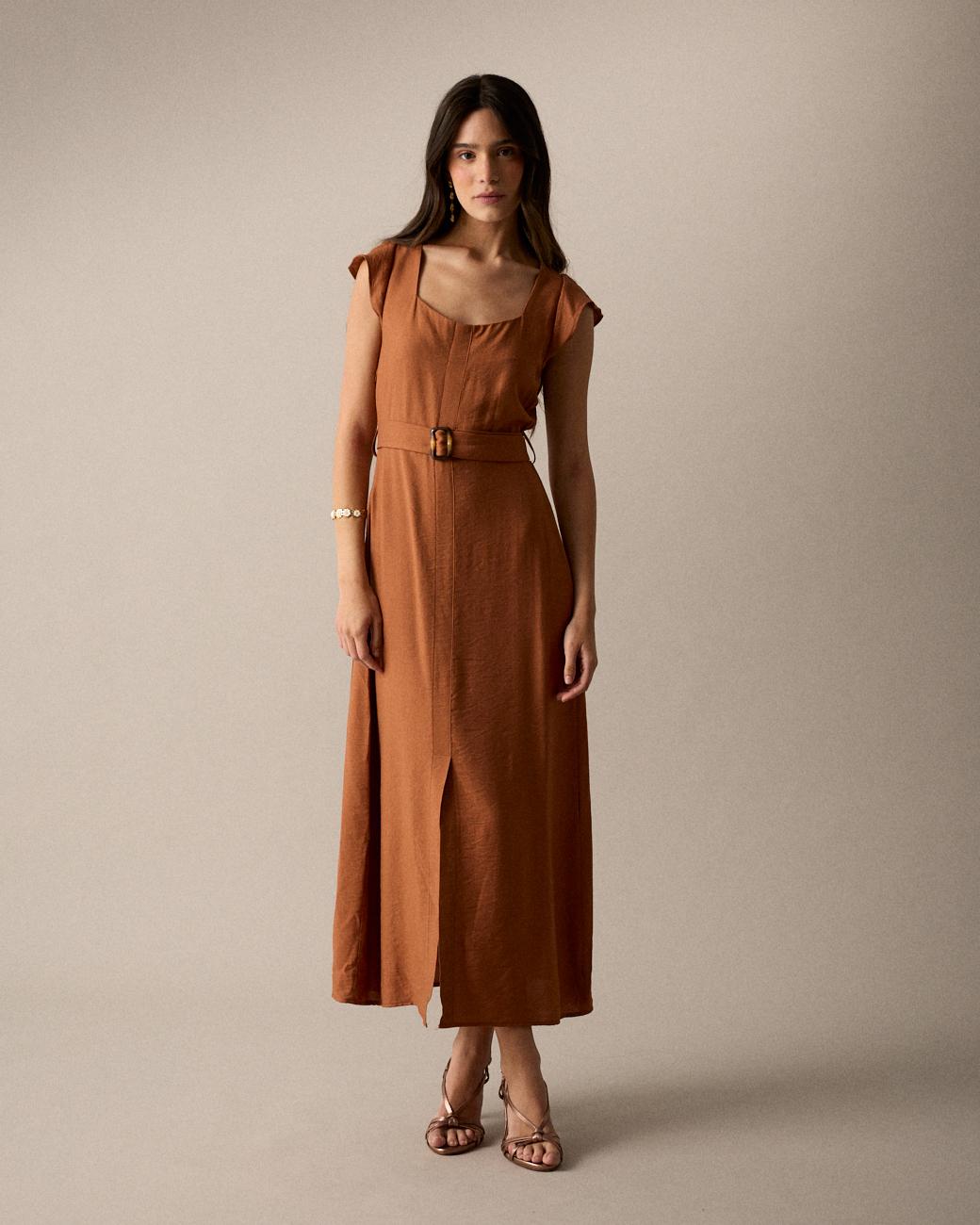 Lola Brown Dress