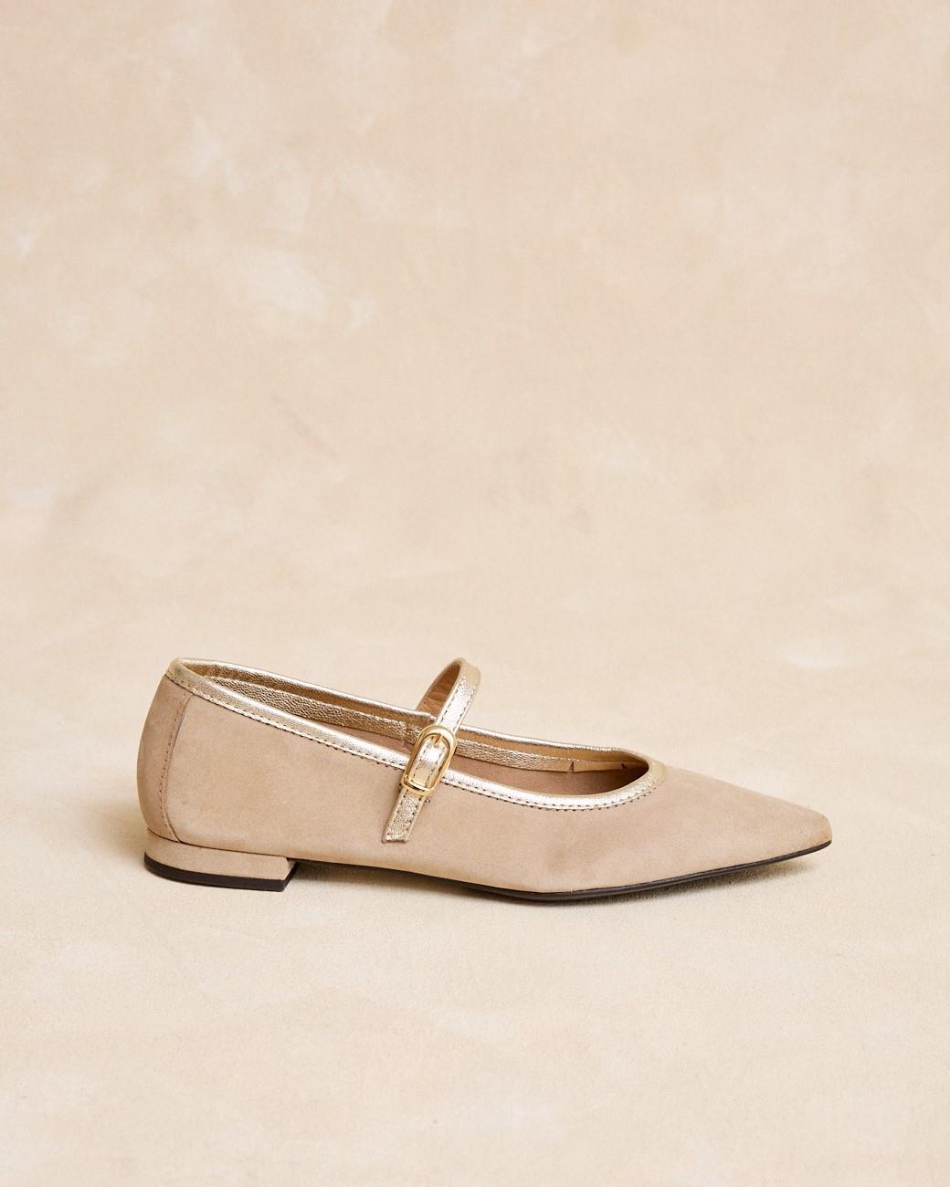 Emerila Buckle Ballerinas
