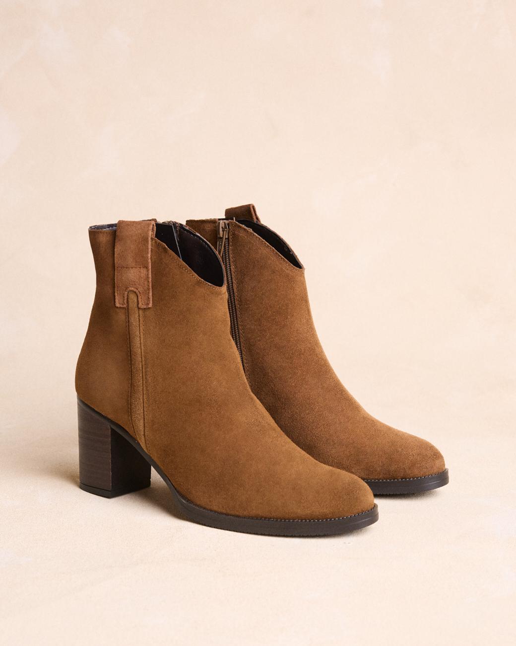 Medium Heel Ankle Boot