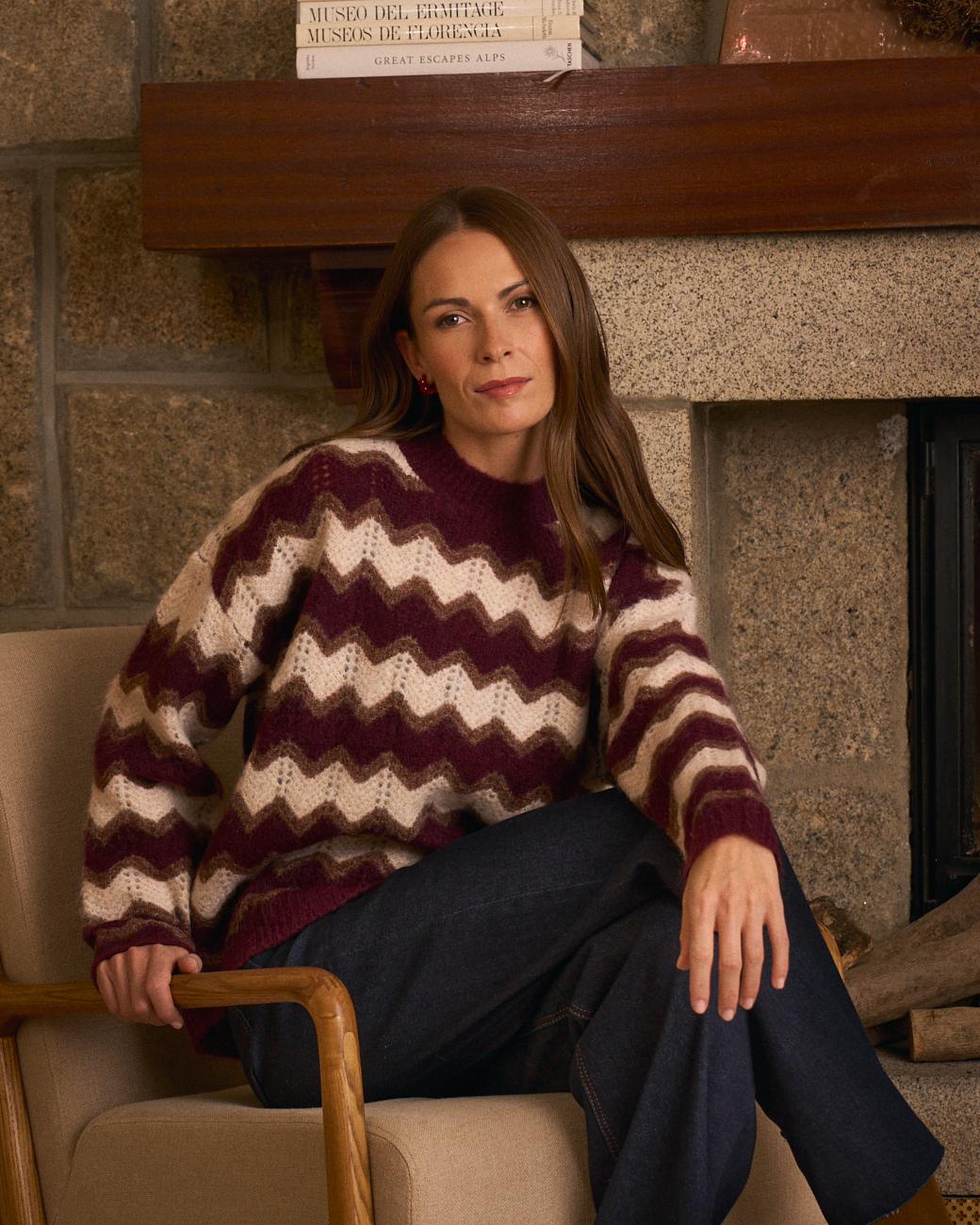 Noelia Zigzag Sweater