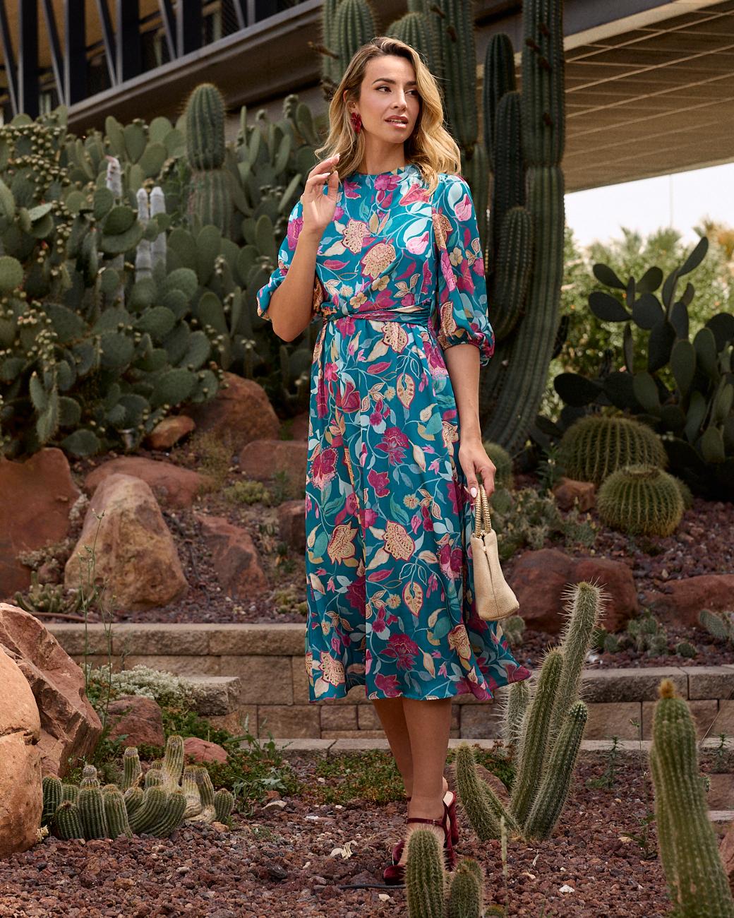 Aitana Print Dress