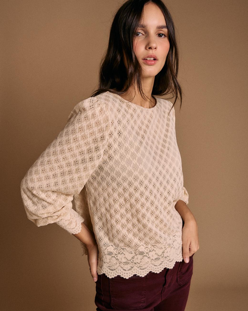Camelia Detail Blouse
