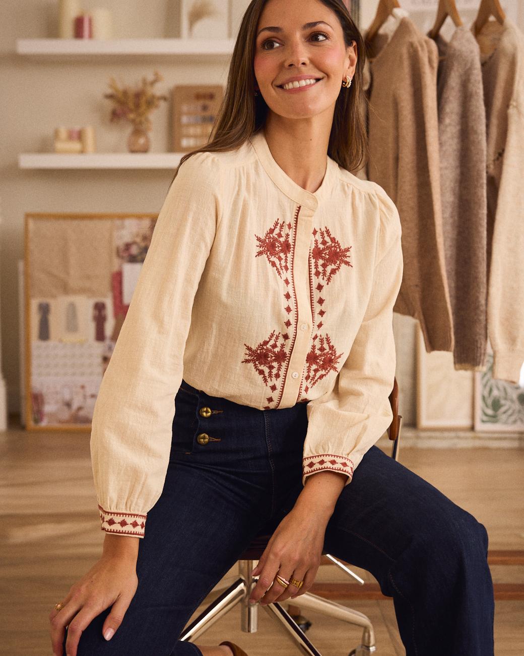 Vivienne Embroidered Shirt