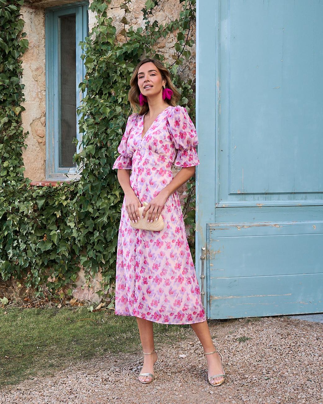 Sara Print Dress