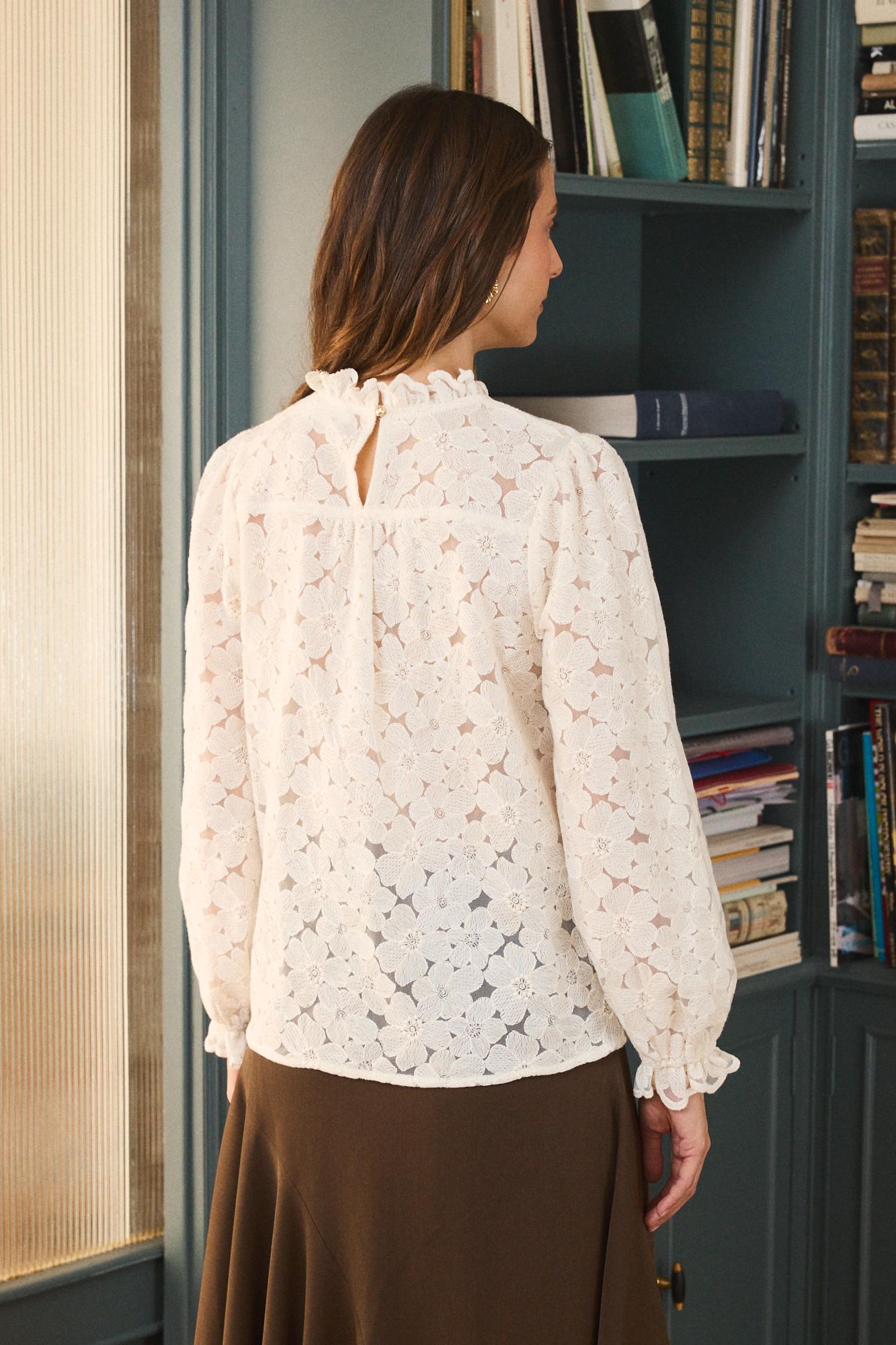 Vireia Flowers Top