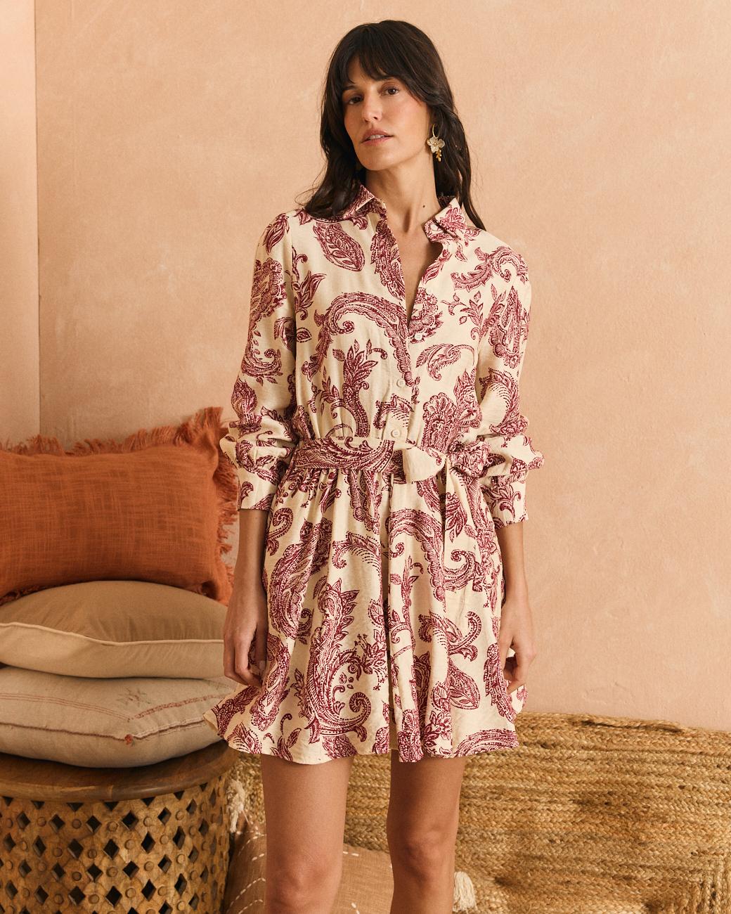 Short Dress Cerise