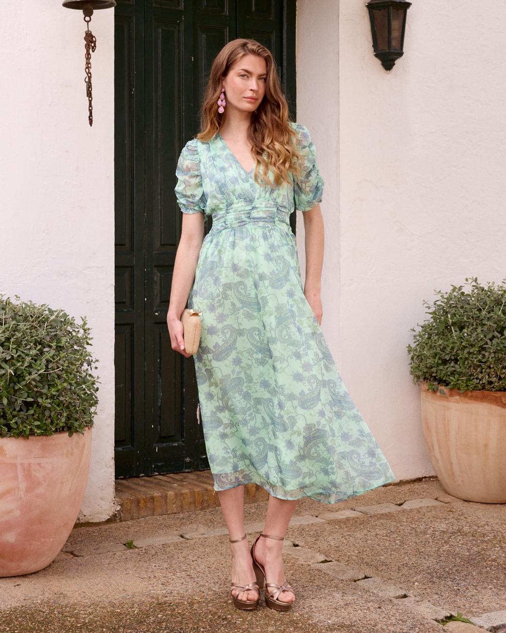 Teresa Neckline Dress
