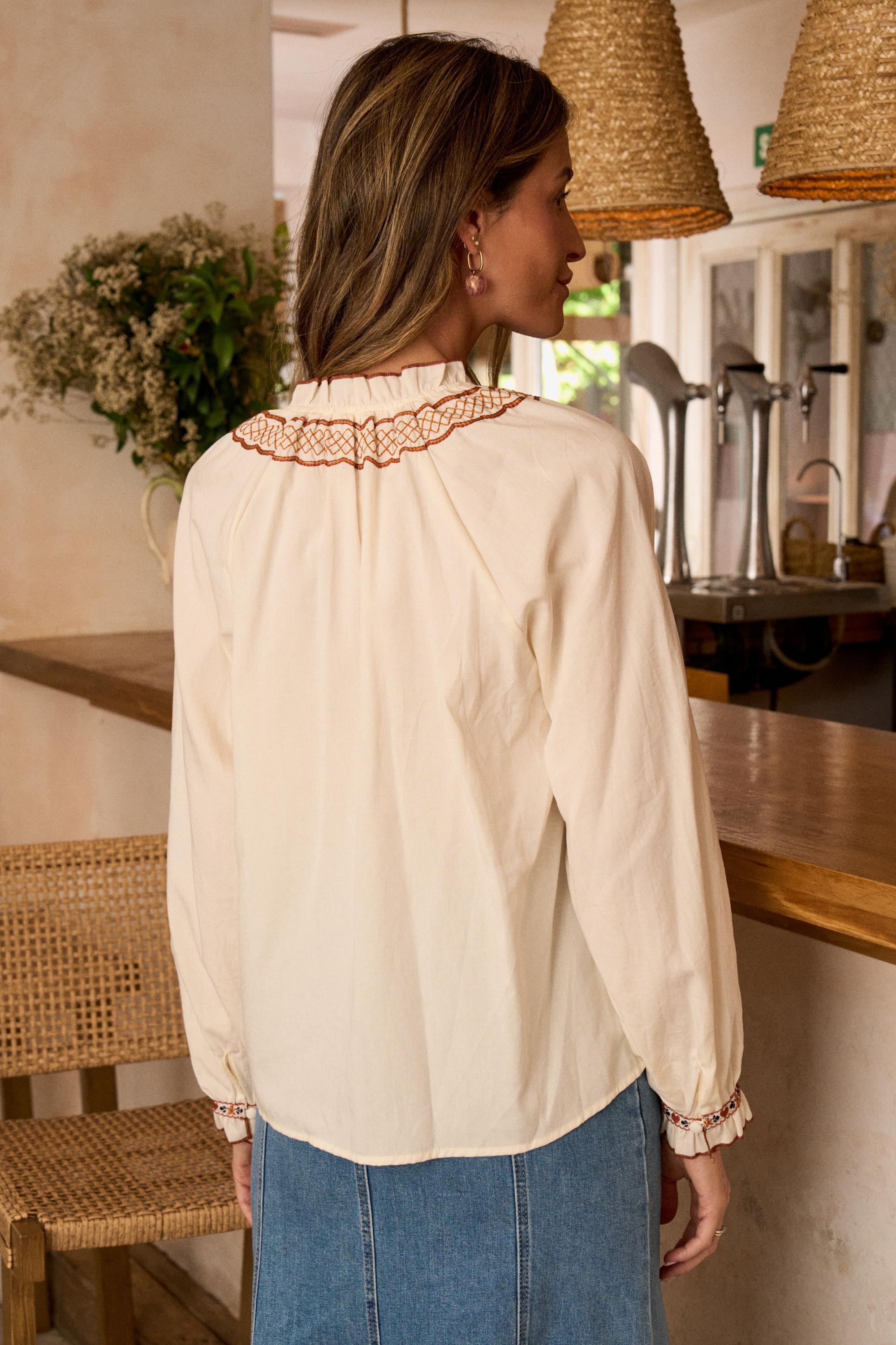 Alana Embroidered Shirt