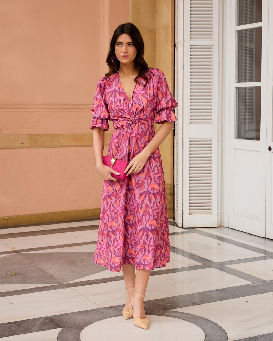 Miriam Print Dress