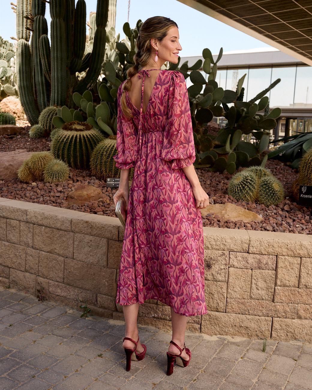 Nima Print Dress