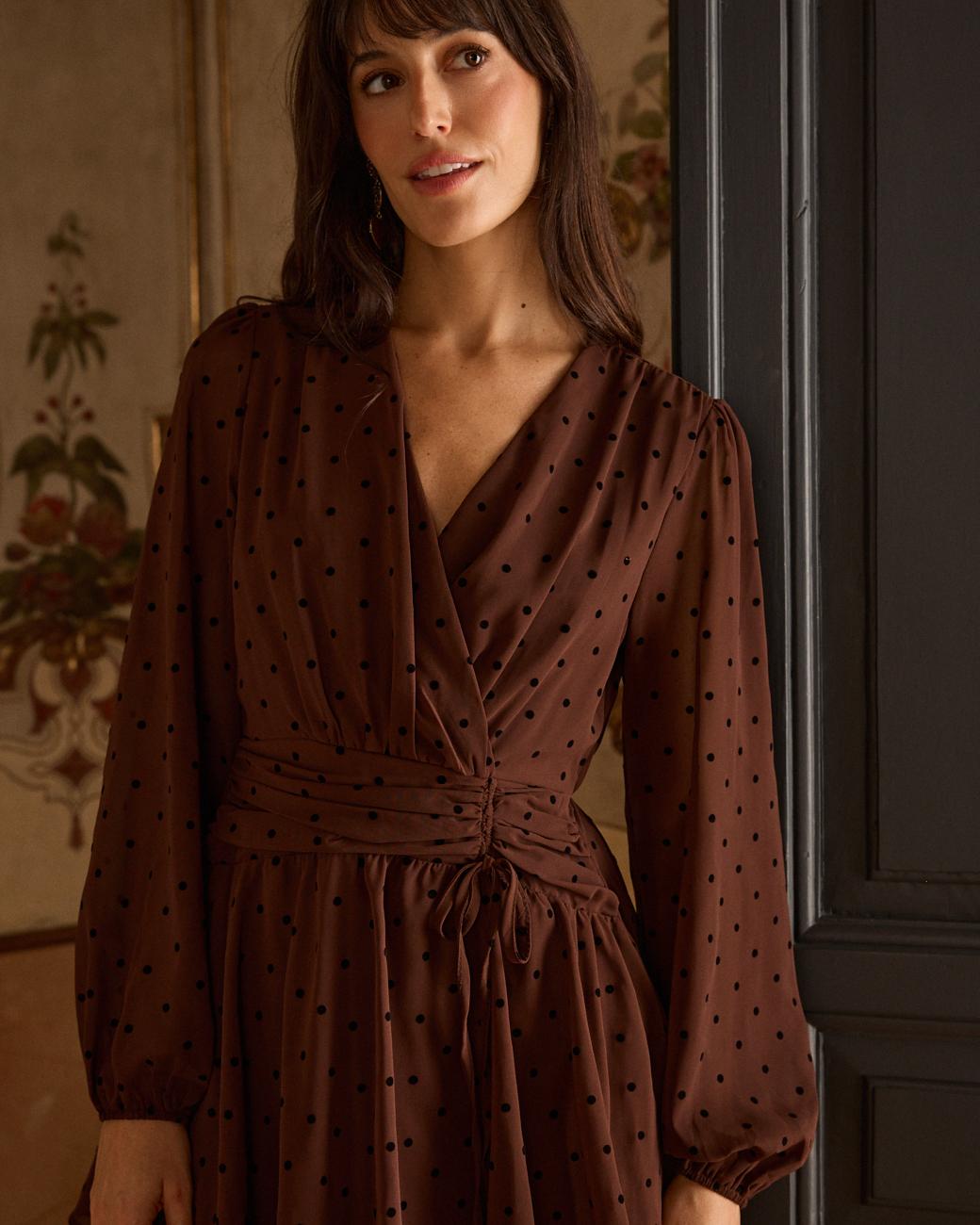 Ceci Polka Dot Dress