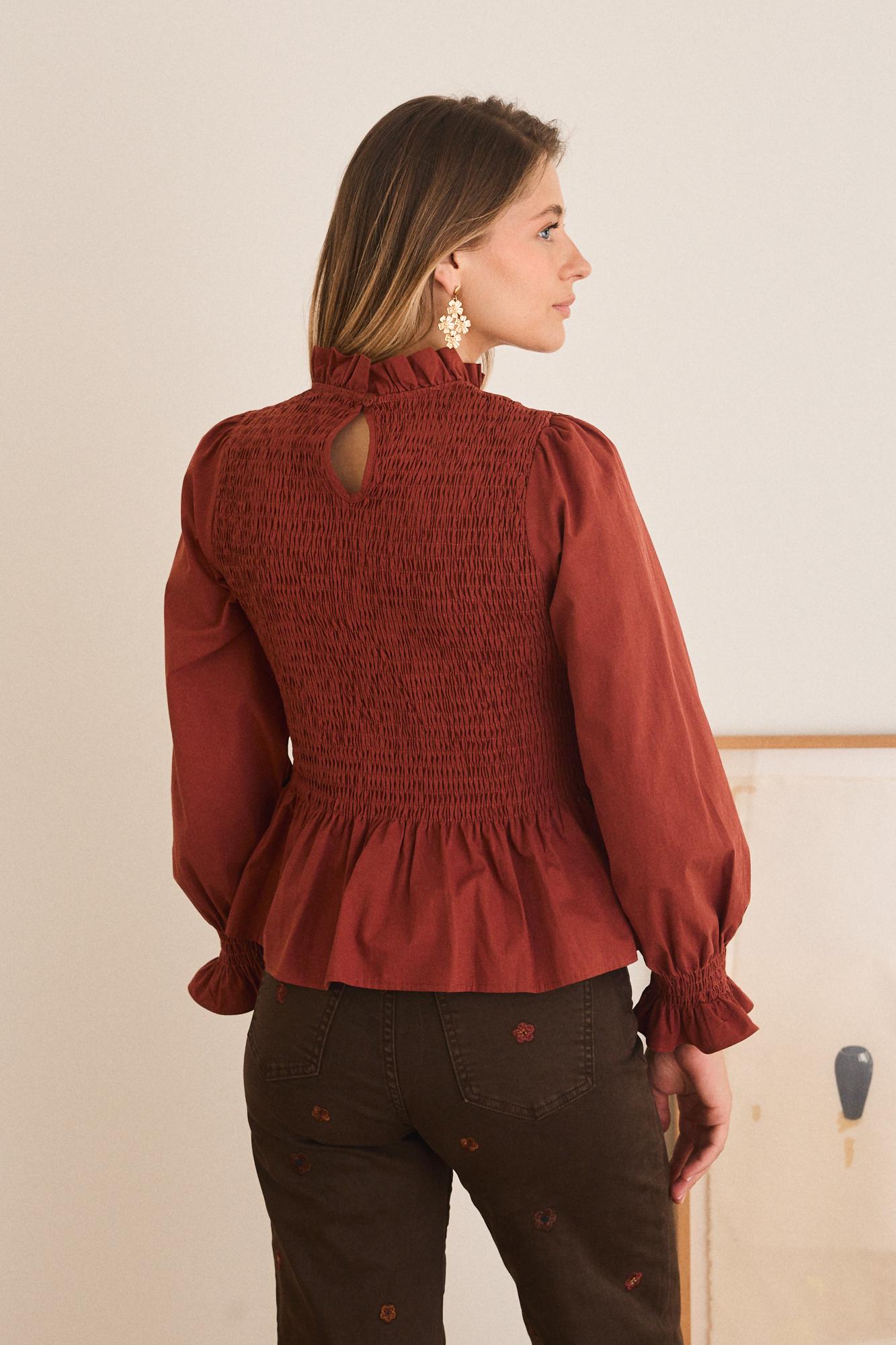 Rufina Honeycomb Blouse