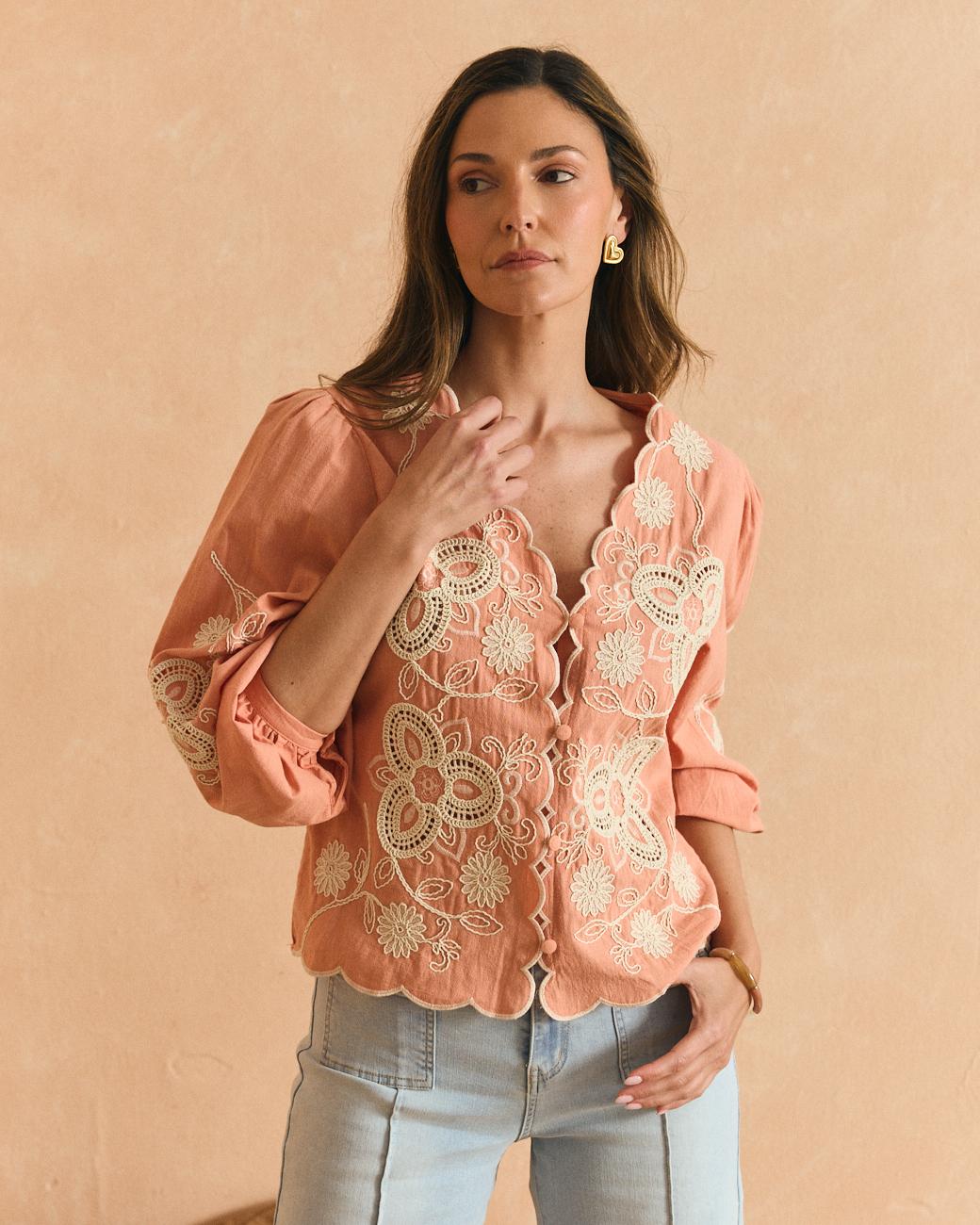 Flavia Embroidered Shirt
