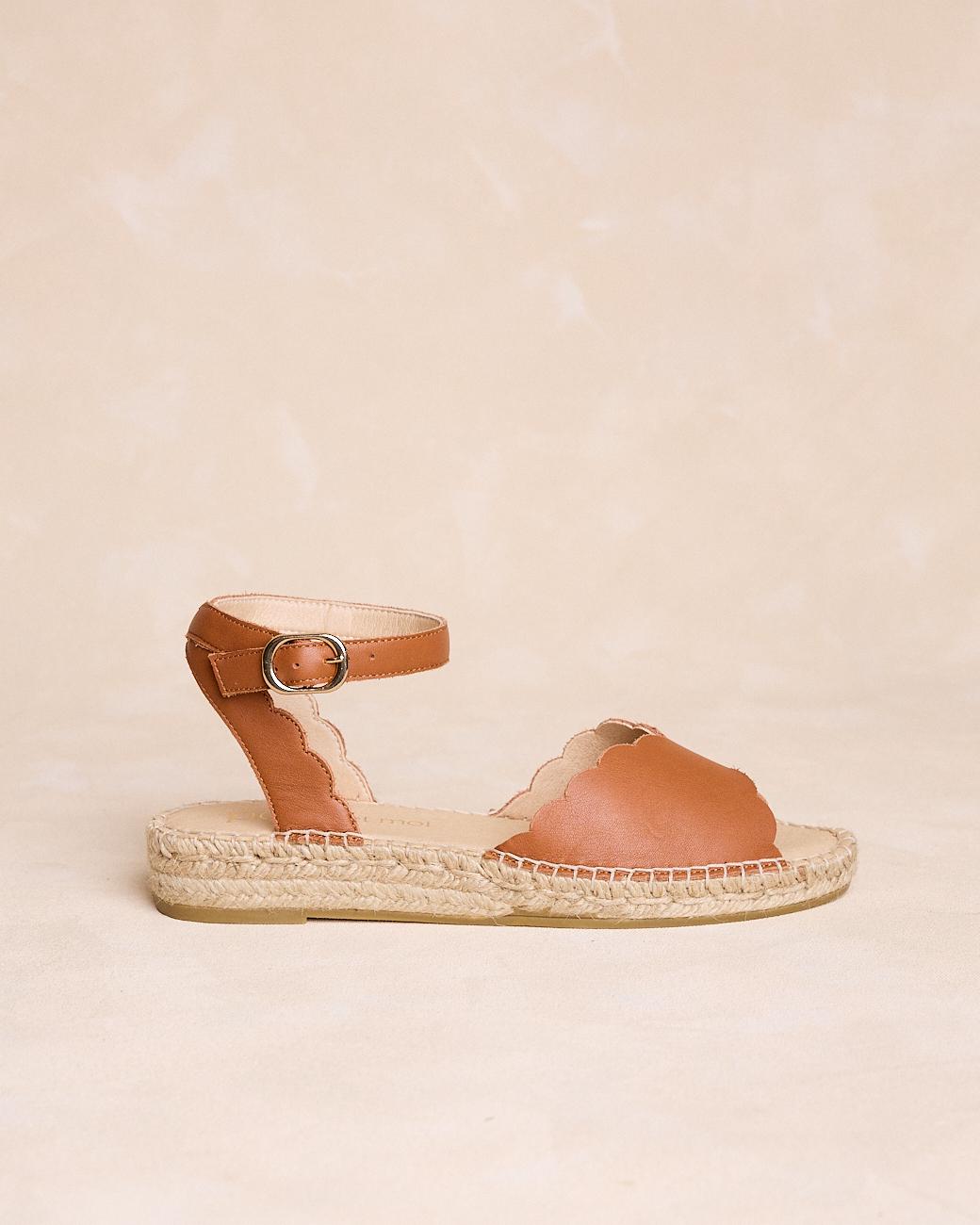 Issota Leather Espadrille