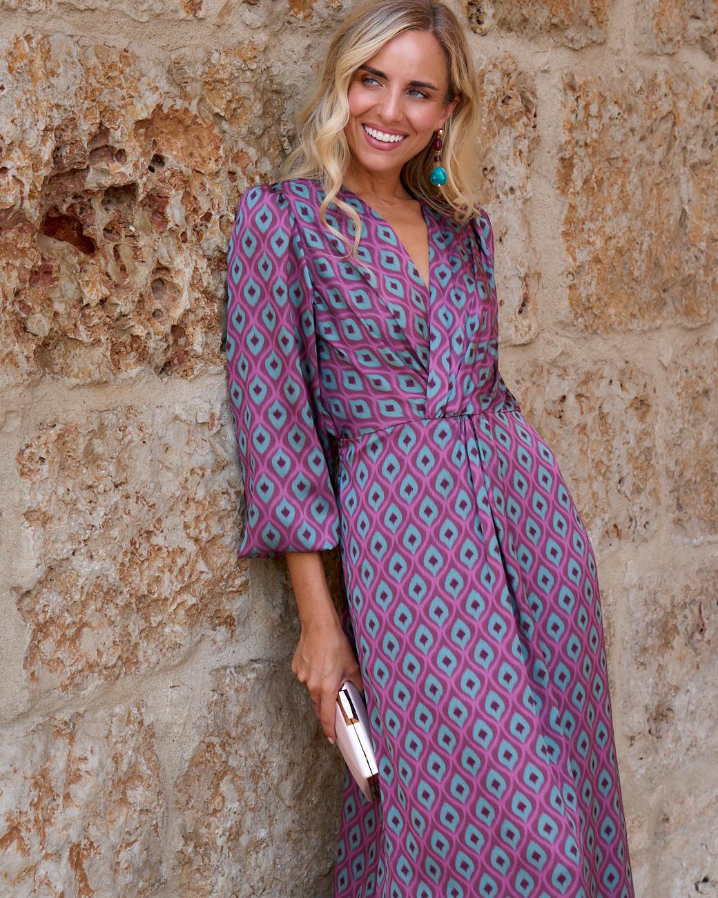 Nuni Print Dress