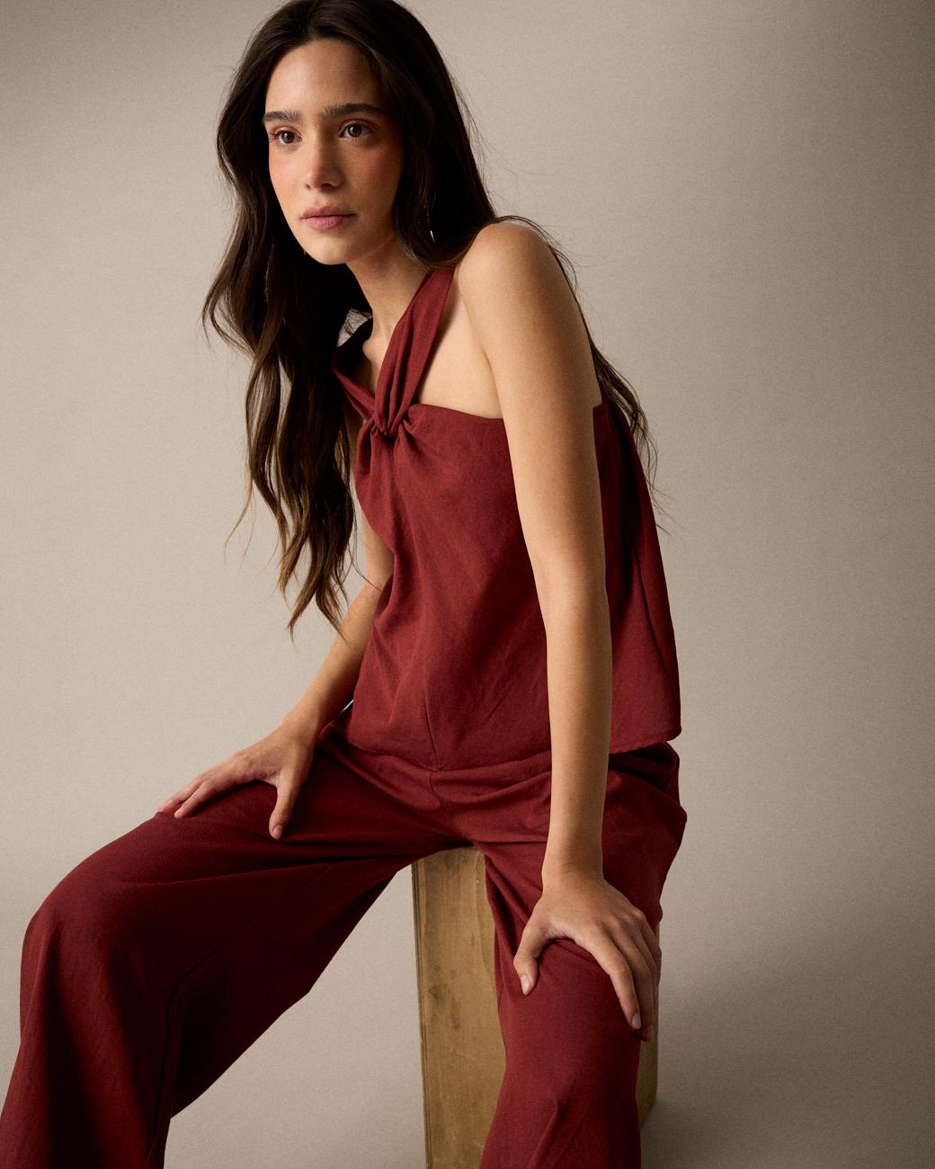 Laila Knot Top