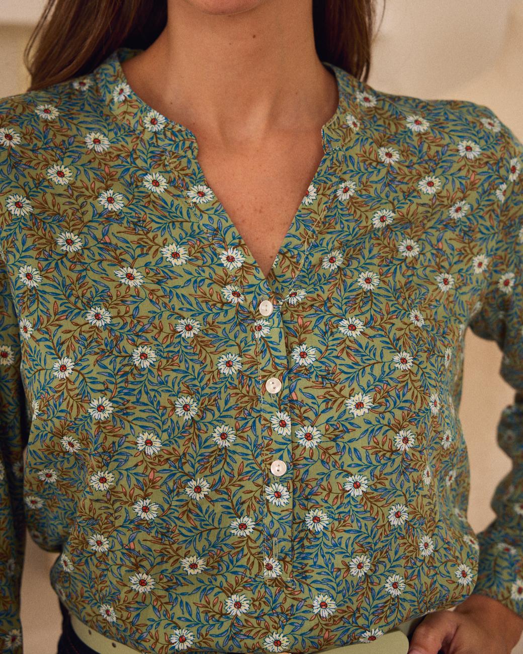 Sara Printed Blouse