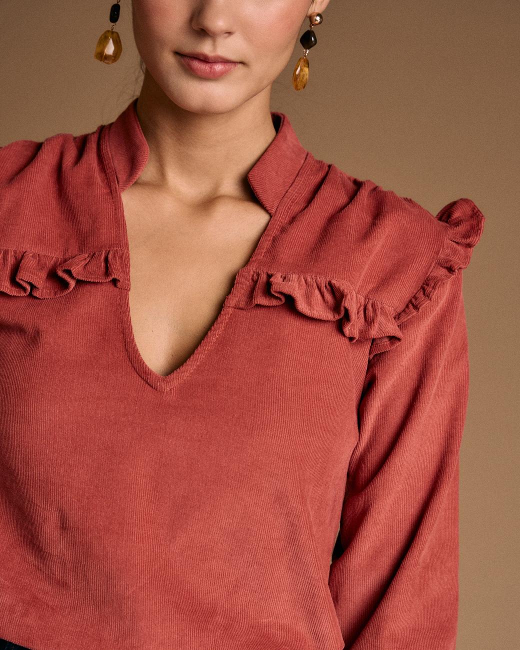 Vali Ruffle Blouse