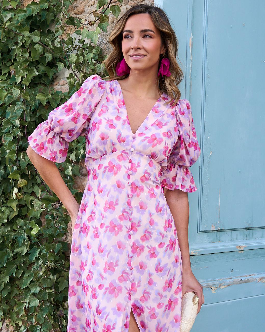 Sara Print Dress