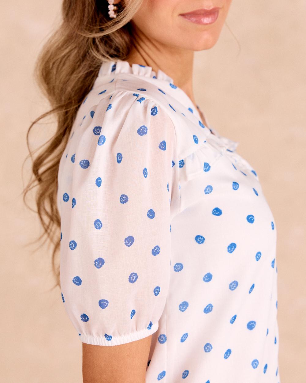 Alzaria Short Polka Dot Dress