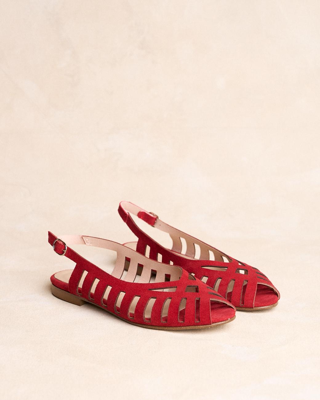 Raquel Cut-out Ballet Flats