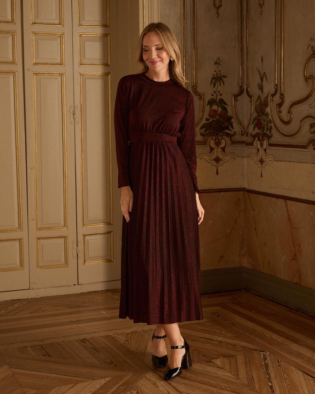 Laris Pleated Dress
