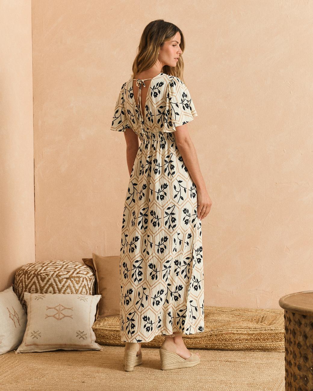 Elsa Beige Dress