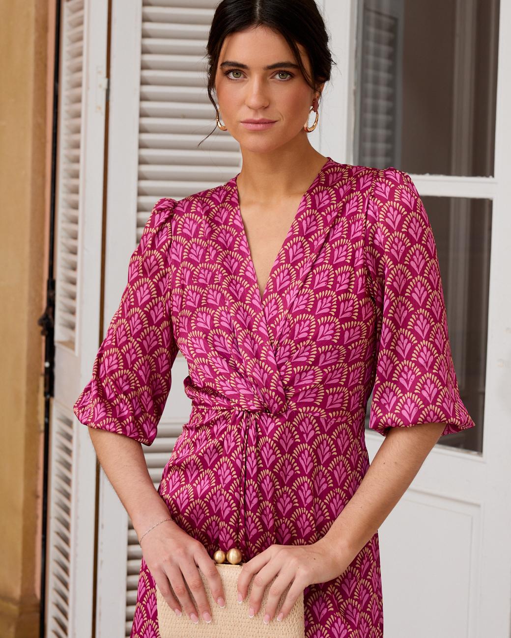 Nerea Print Dress