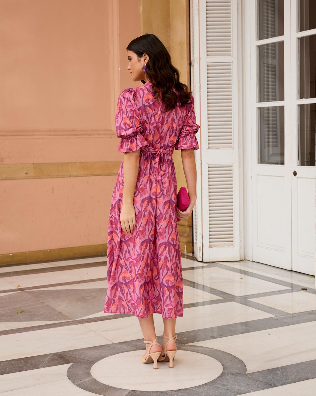 Miriam Print Dress