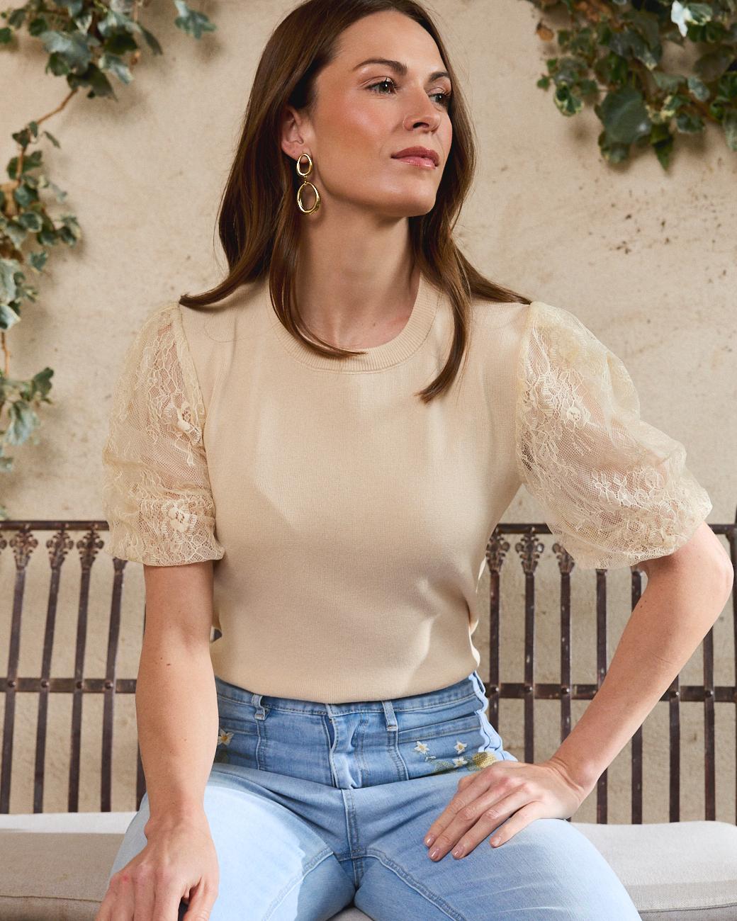 Regina Sleeve Top